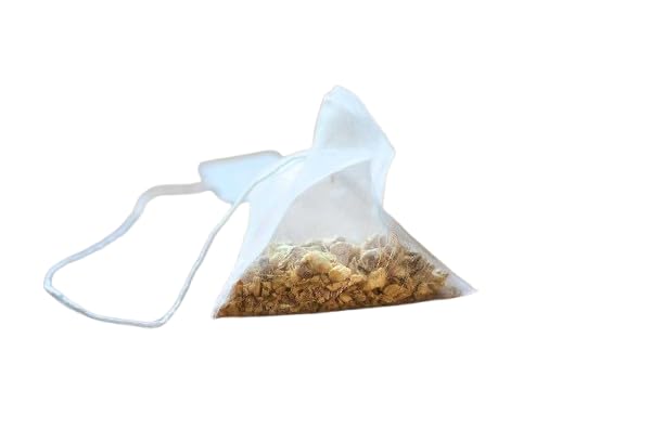 Ginger Tea Bags โ 100 Count Pyramid Tea Bags โ 100% Pure dried ginger root tea โ Bold & Spicy Herbal Flavor Ginger Tea โ By Yogiโs Giftยฎ