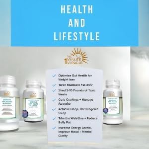 Miracle Oxy-Colon Intestinal Cleanser & Total Body Detox - Constipation Relief for Women & Men, Magnesium Oxide. Relieves Occasional Constipation and Bloating. 120 Capsules