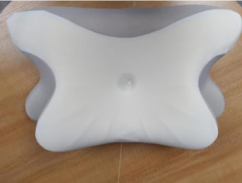 SUPA MODERN Cooling Cervical Neck Pillow for Sleeping, Contour Side Sleeper Pillow for Adults, Ergonomic Memory Foam Orthopedic Neck Pain Relief, Stomach Sleeping with Luxury Cool Cover
