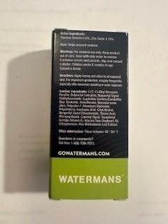Watermans FacePro SPF 44 Sunscreen Stick - Zinc Oxide Mineral Sunscreen, Reef Safe, Broad Spectrum (Pack of 2)