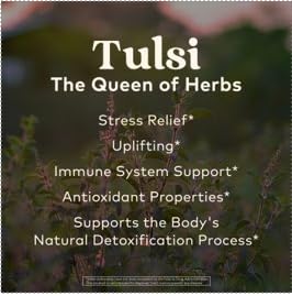 ORGANIC INDIA Tulsi Sleep Herbal Tea - Holy Basil, Ashwagandha, Chamomile, Night Time Tea for Bedtime, Stress Relieving & Relaxing, Immune Support, USDA Certified Organic - 18 Infusion Bags, 6 Pack