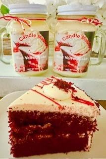 Soy Scented Candles | Handmade & Highly Aromatic Candles Burns Upto 85 Hours in Glass Jar - Perfect for Home Decor, Wedding, Birthday, Dinner (Red Velvet, 12 oz)
