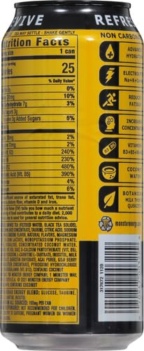 8 Pack - Monster Rehab - Tea + Lemonade + Energy - 15.5oz.