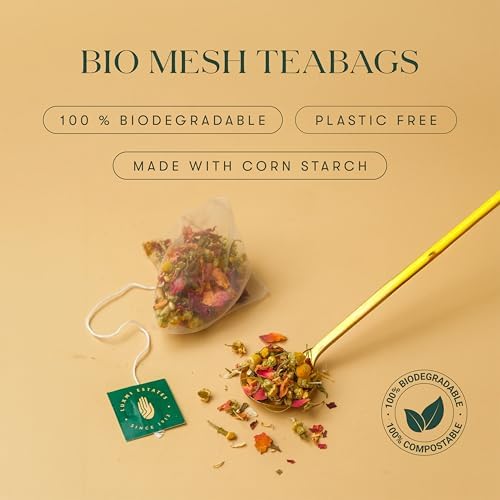 Luxmi Estates Valerian Dream Organic Valerian Root Tea (25 Tea Bags) Caffeine Free Tea Bags For Sleep, Relaxing, Calming, and Stress Relief, With Certified Organic Valerian Root Tea