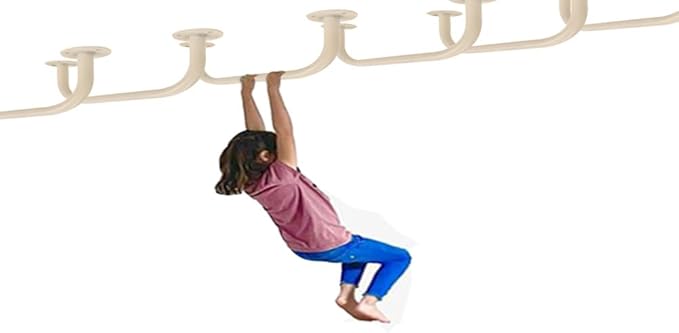 Wall mounted pull-up bar, suspension rod,cloud ladder, indoor fitness training, climbing cloud ladder,wall mounted horizontal bar pull-up bar,