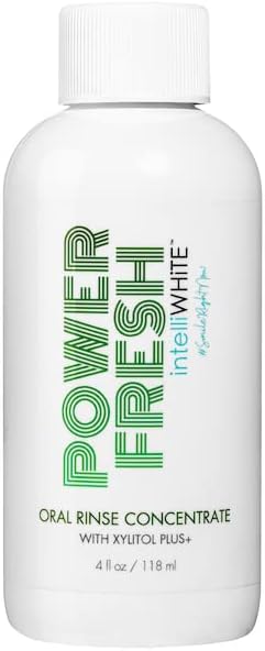 intelliWHiTE Power Fresh Oral Rinse Concentrate 4oz - Alcohol Free - 1 Month Supply mouthwash (4oz)