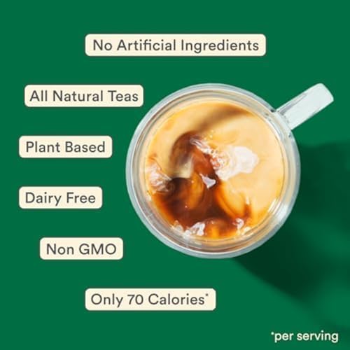 STASH Apple Blossom Latte - Dairy Free Plant Based Chamomile Tea Concentrate - Caffeine-Free - 32 fl oz, 5 Servings (Pack of 6)