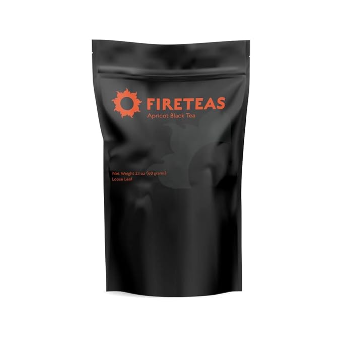 FIRE TEAS Apricot Tea - Loose Leaf Tea -