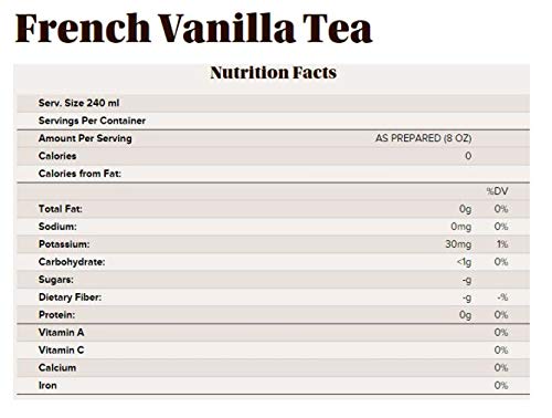 Bigelow French Vanilla Tea 28-Count Box (Pack of 1) Premium Black Tea Flavored with Vanilla Antioxidant-Rich Gluten-Free Full-Caffeine Tea