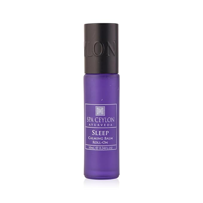 SPA CEYLON Sleep Calming Balm Roll On | Natural Sleep Aid with Soothing Scent | Quick-Acting Bedtime Relief | Travel-Friendly for All Skin Types