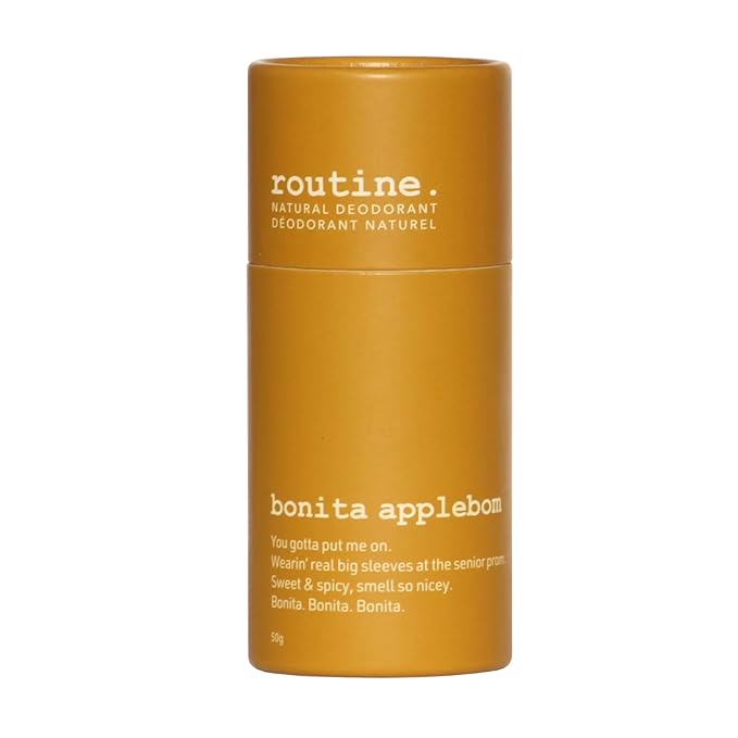 Routine Natural Deodorant Bonita Applebom Deo Stick | 1.7 Fluid Oz. Aluminum Free for Women & Men (Stick Formula)