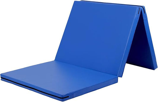 Gymnastics Mat Folding Stretch Mats 71"x31"x2" Exercise Muscle Training Children Play Horizontal Bar Mat Yoga Sports Soundproof Home Use