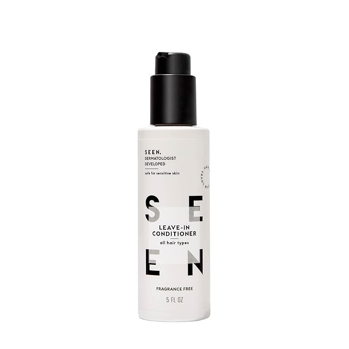 SEEN Leave-In Conditioner - Leave-In Hair Conditioner & Heat Protectant Spray- Detangles & Hydrates- No Parabens, Sulfates or Phthalate (Scented)