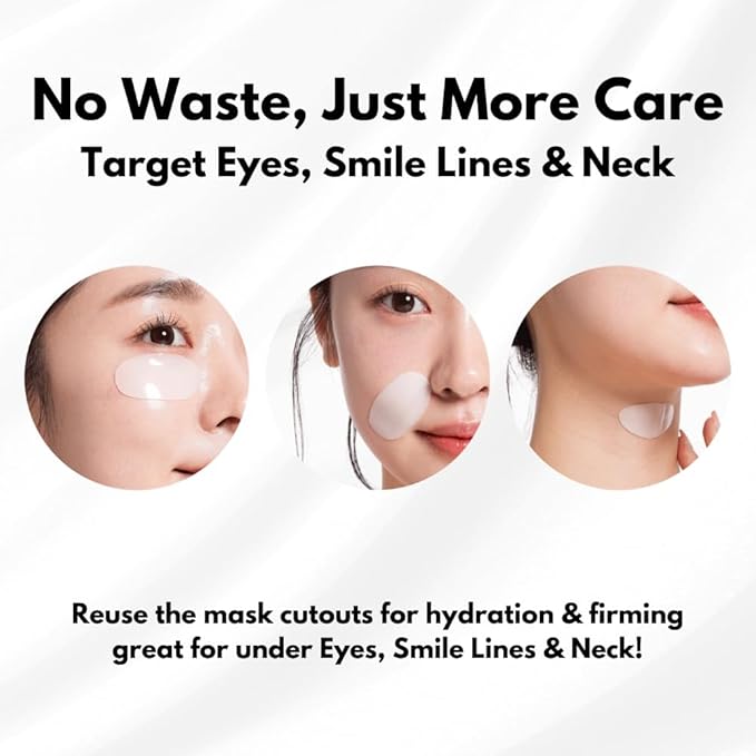 Hydrogel Collagen Korean Face Mask Luxury Skin Care 2 EA (Duo Pack)
