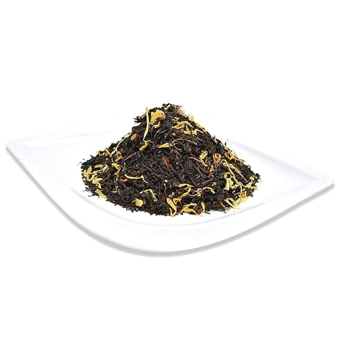 Organic Positively Tea Company, Passion Fruit Black Tea, Loose Leaf, 4 Ounce