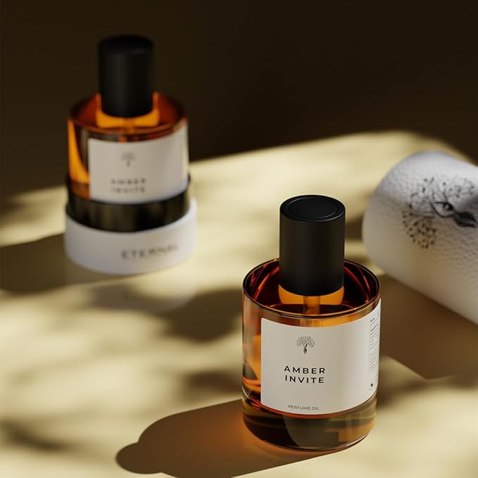 Amber Invite inspired by TF Amber Intrigue | Long Lasting Perfume Oil for Women – 50ml with Bonus 30ml (Pack of 2)