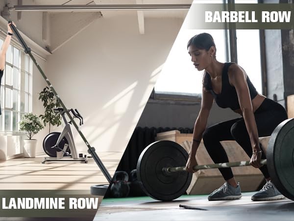 7ft Olympic Barbell for Strength Training and Olympic Weightlifting, 500 700 1000LBS Capacity Available, 2 Inch Bar for Squats, Home Gym Fitness Equipment, Bench Press, Deadlift,Powerlifting