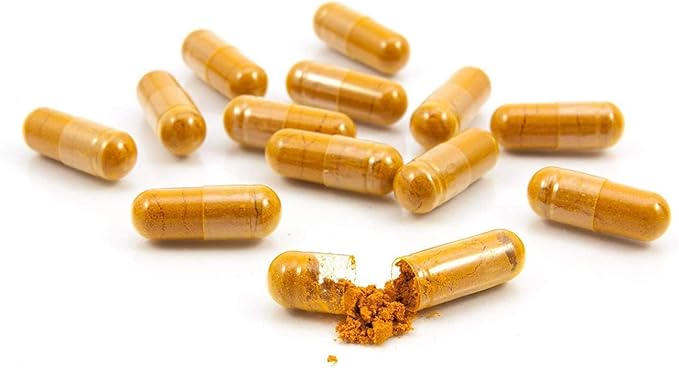Nuvothera Super-Micronized Turmeric Curcumin Capsules 2-Month Supply Rapid Absorption, Whole Root, Non-GMO, Skin, Gut Health & Antioxidants(120 Capsules)