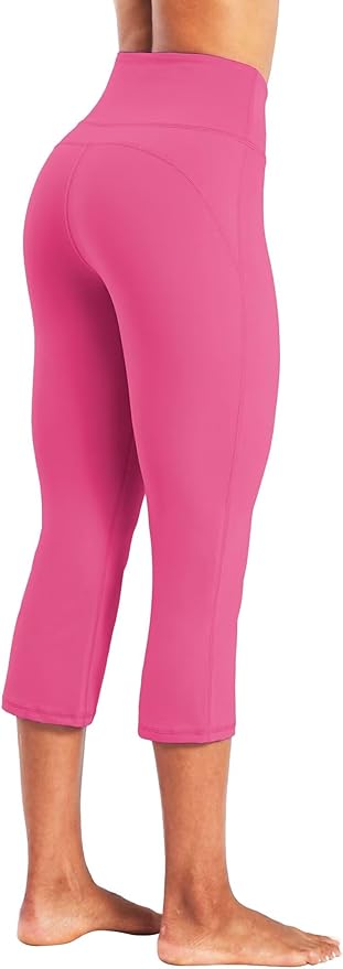 Sunzel High Waist Mini Flared Leggings for Women, Tummy Control Casual Flare Yoga Pants for Yoga Workout Gym