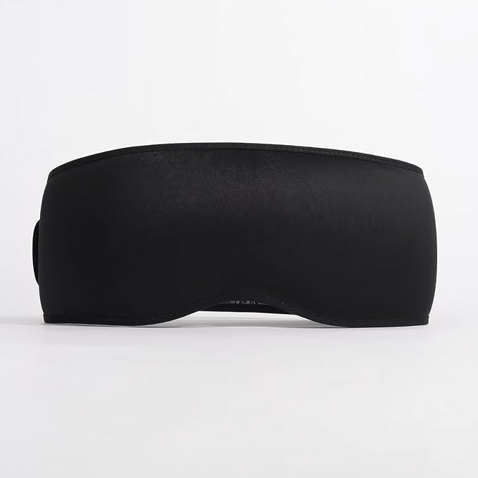 Ultrahuman Sleep Mask for Women and Men – Comfortable Premium Blackout Eye Mask for Sleep, Soft 3D Sleeping Mask with Travel Pouch