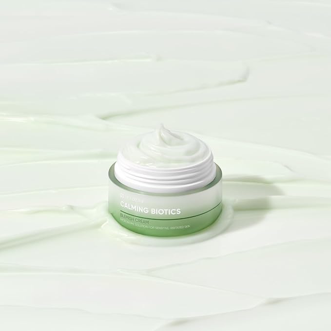 Leaders Calming Biotics Cream - For Sensitive Acne-Prone Skin, Hydrating, Soothing & Calming Formula to Strengthen Skin Health & Barrier, 50ml