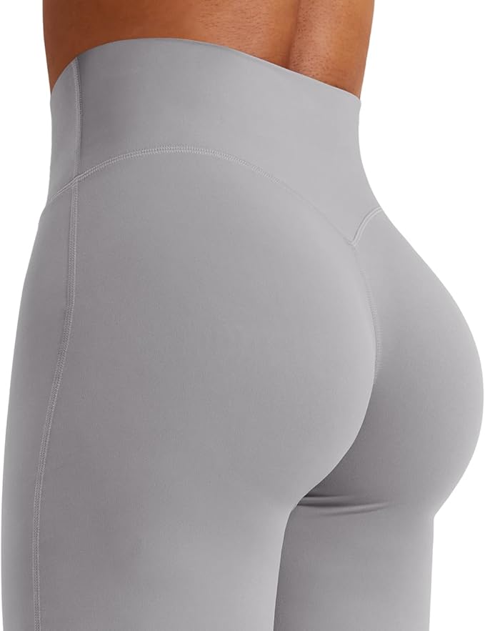 YEOREO Workout Leggings Womens No Front Seam Straight Leggings 29" / 31.5" / 33" High Waist Buttery Eddiy Gym Yoga Pants