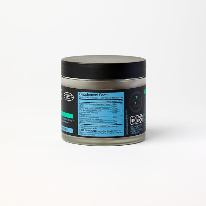 Stoned Ape Dream - Nootropic & Adaptogen Sleep Aid - Supports Sleep & Recovery - Venetron, Valerian Root, Melatonin, Mg, GABA, Lemon Balm, Shiitake - Keto, Paleo, Vegan - NSF Sport Certified
