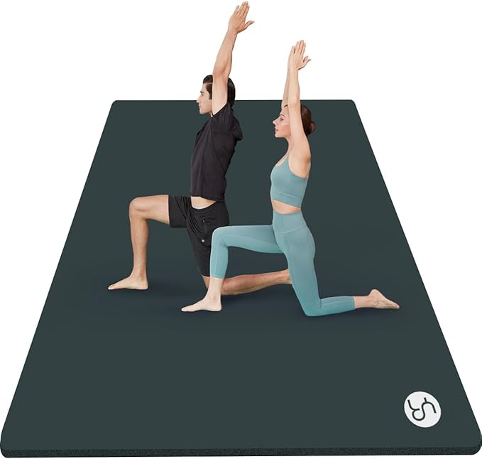 Large Yoga Mat 78"x 51" 20mm/15mm/10mm Thick Workout Mats for Home Gym, Extra Wide Workout for Women Men Gym Flooring Exercises