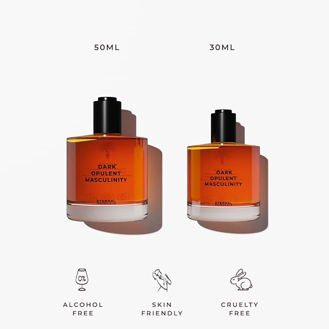 Dark Opulent Masculinity Perfume Oil Inspired by A Interlode Man | Long Lasting Perfume Oil for Women and Men (Unisex) – 50ml with 30ml Dark Opulent Masculinity (Pack of 2)