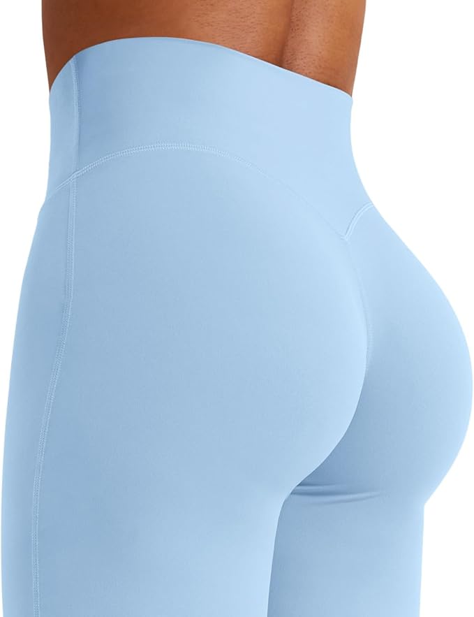 YEOREO Workout Leggings Womens No Front Seam Straight Leggings 29" / 31.5" / 33" High Waist Buttery Eddiy Gym Yoga Pants