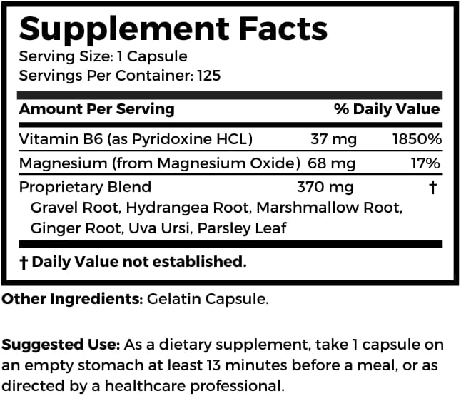 Dr. Clark Qck Kidney Clean, 125 Capsules – Natural Kidney Support & Detox Supplement
