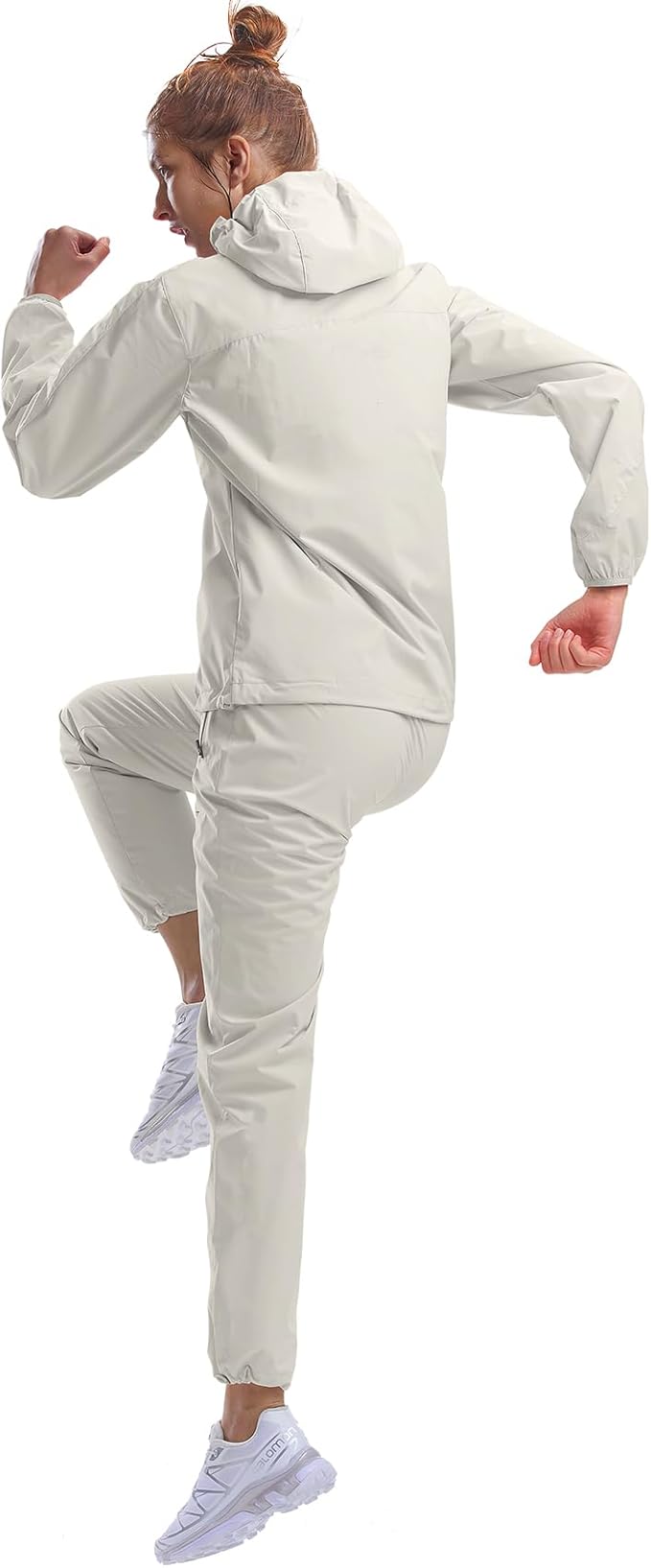 HOTSUIT Sauna Suit for Women Weight Loss Machine Washable Sweat Sauna Jacket Pants Anti Rip Sweat Suit for Gym Workout