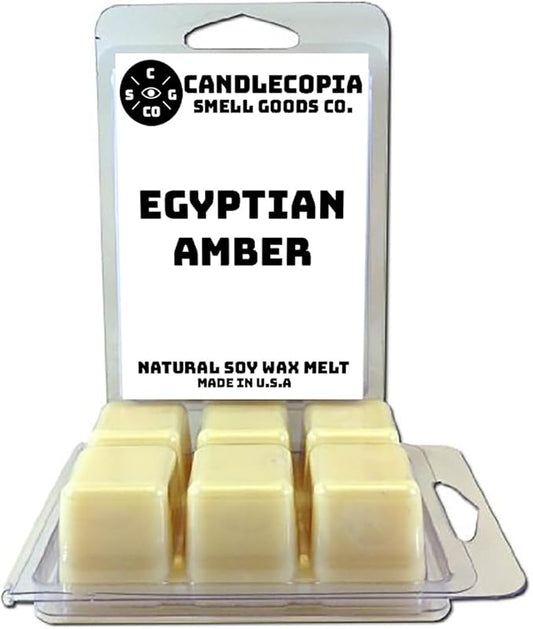 Strongly Scented Hand Poured Vegan Wax Melts (Egyptian Amber)