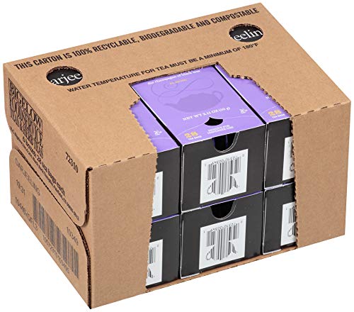 Bigelow Darjeeling Blend Tea 28-Count Boxes (Pack of 6) Full Caffeine Premium Black Tea Bold and Antioxidant-Rich Full Caffeine Black Tea in Foil-Wrapped Bags