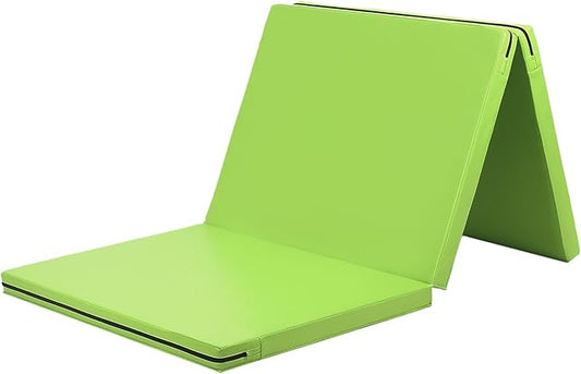 Gymnastics Mat Folding Stretch Mats 71"x31"x2" Exercise Muscle Training Children Play Horizontal Bar Mat Yoga Sports Soundproof Home Use