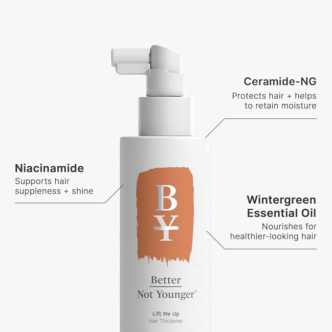 Better Not Younger Volume Styling Bundle Wake Up Call High Hold Hair Thickening Spray 6 fl.oz. & Lift Me Up Hair Thickening Spray 6 fl.oz.