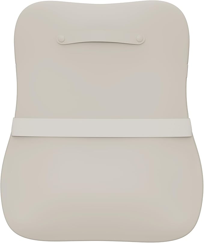 Back Massager, Ultrathin Rolling Up and Down Back Massage with Heat 4D Kneading & Red Light Therapy for Pain Relief Deep Tissue,Shoulder Massager Gift for Men Women Parents Relaxation at Car,Khaki