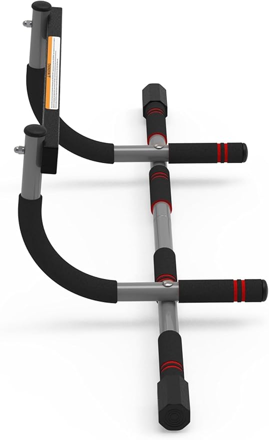 leikefitness Pull-Up Bar For Door Frame Adjustable Portable Upper Body Fitness Workout For Home Gyms
