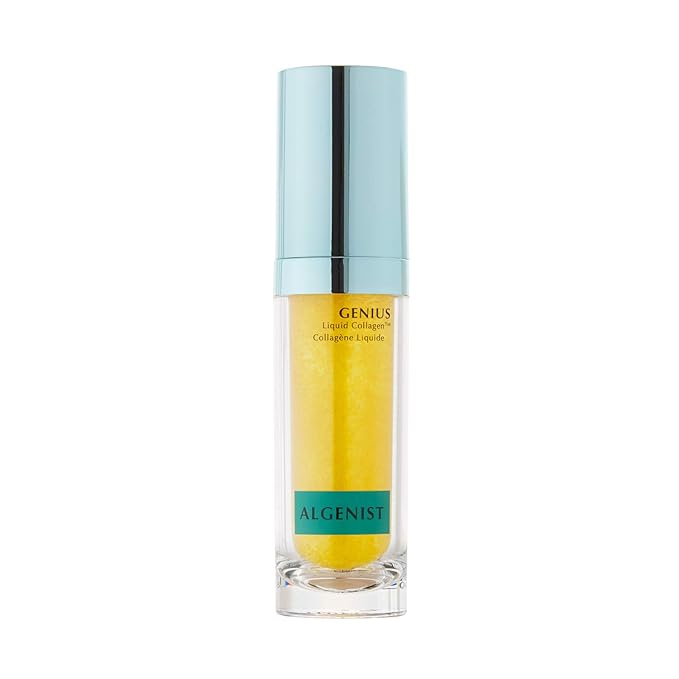 Algenist GENIUS Super Size Liquid Collagen Serum - Firming and Hydrating Face Serum with Collagen + Vitamin E - Helps Visibly Minimize Fine Lines + Wrinkles and Improve Elasticity (2 oz)