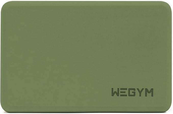 WeGym Yoga blocks with Anti-Slip, Comfortable Grip, Sturdy Sides for Secure Workouts at Home, for Yoga, and Pilate Training