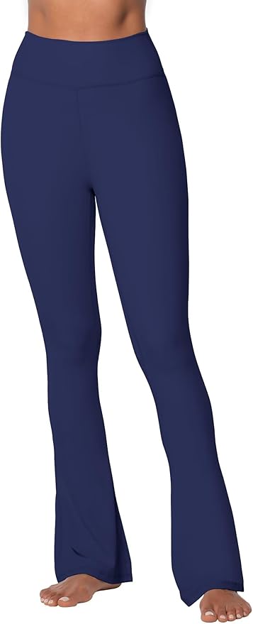 Sunzel High Waist Mini Flared Leggings for Women, Tummy Control Casual Flare Yoga Pants for Yoga Workout Gym