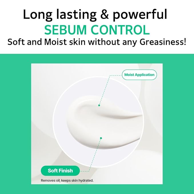 MAKE P:REM UV Defence me. No Sebum Sunscreen, SPF 50+ PA++++ Reef-Safe Silky Texture with Poreless and Matte Finish, UVA/UVB Protection, Korean Sunscreen, 1.69 fl oz, 50ml
