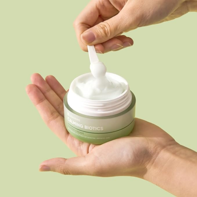 Leaders Calming Biotics Cream - For Sensitive Acne-Prone Skin, Hydrating, Soothing & Calming Formula to Strengthen Skin Health & Barrier, 50ml