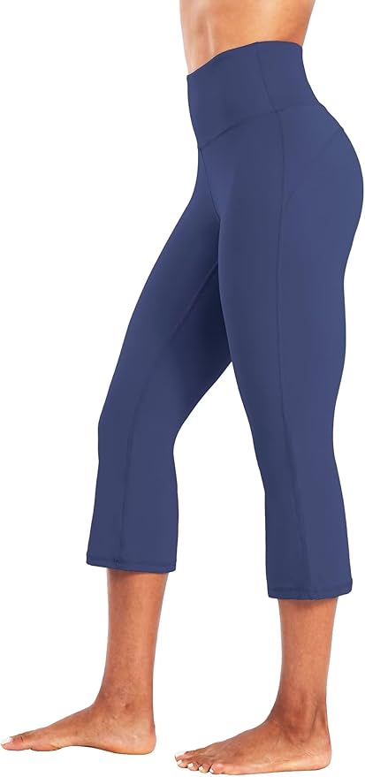 Sunzel High Waist Mini Flared Leggings for Women, Tummy Control Casual Flare Yoga Pants for Yoga Workout Gym