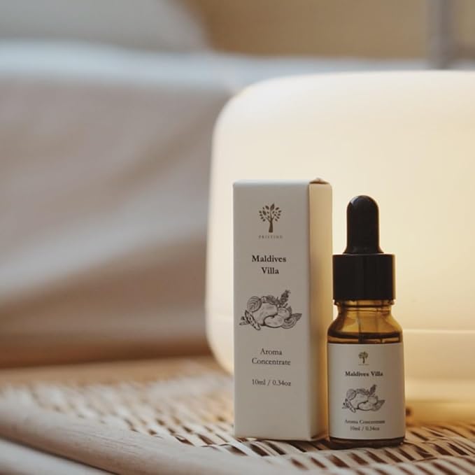 PRISTINE Top 6 Hotel Blend Essential Oils 6 Pcs Set for Diffuser for Home, Humidifier, Aromatherapy (Casa Particular,Morrocan Riad,English Country Inn,Maldives Villa,Swiss Château,Japanese Ryokan)