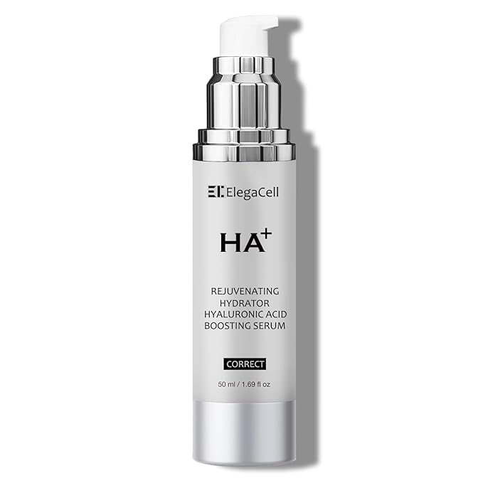 HA Rejuvenating Hydrator Hyaluronic Acid Serum for Face, Deep Hydrating Serum Made with Niacinamide and Ceramides