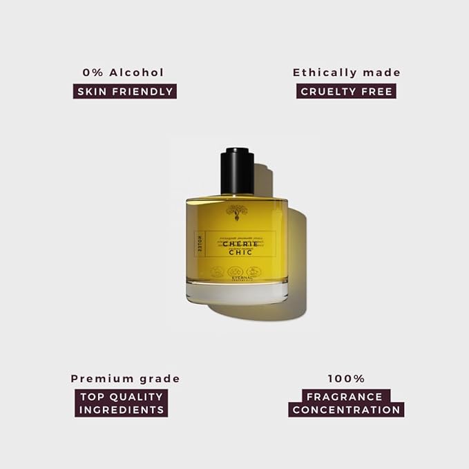 Eternal perfume oils - Cherie Chic Perfume Oil Inspired by D.e.l.i.n.a | Long Lasting Designer Perfumes for Women 50ml with 30ml (Pack of 2)