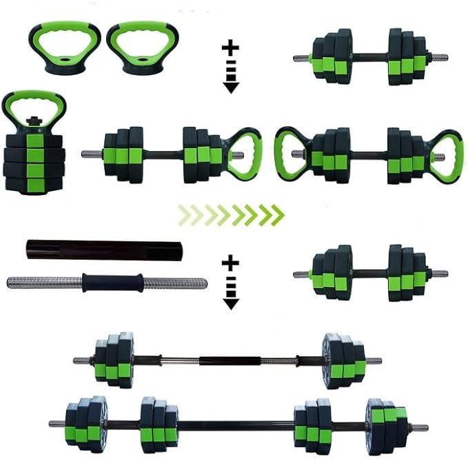 Adjustable Dumbbell Set, Adjustable Weights 30/44 /66/88 LBS Free Weight Set for Home Gym