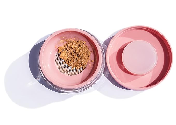 Loves-You-Back 3in1 Mineral Powder Foundation (CARAMEL 4) | Designed for Acne-Prone, Sensitive Skin | Hyperpigmentation | Covers Dark Circles | 3IN1 - Concealer, Foundation + Powder