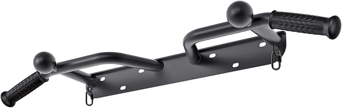 Kipika Heavy Duty Wall Mounted Doorway Pull Up Bar, Multifunctional Chin Up Bar, Portable Fitness Door Bar, Body Workout Home Gym System